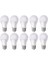 9 W LED Ampul Beyaz Renk 10LU Eko Paket 1