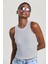 Kadın Halter Yaka Fitilli 2'li Paket Crop Bluz 5