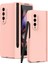 Samsung Galaxy Z Fold3 5g Için Kalem Bölmeli Telefon Kılıfı - Pembe (Yurt Dışından) 1