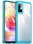 Xiaomi Redmi Note 10T 5g Için Kenar Koruyuculu Akrilik Telefon Kılıfı - Şeffaf/mavi (Yurt Dışından) 2