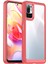 Xiaomi Redmi Note 10T 5g Için Kenar Koruyuculu Akrilik Telefon Kılıfı - Kırmızı (Yurt Dışından) 2