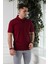 Klasik Kalıp Polo Yaka Cepli Merserize Erkek T-Shirt 3