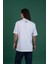 Oversize Baskılı Sıfır Yaka Erkek Penye T-Shirt 2