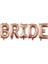 Brıde Rose Gold Folyo Balon Set 16 Inç 40 cm 1