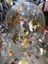 Rose Gold ve Gold Karışık Konfetili Şeffaf Balon 12 Inç 8 Adet 2