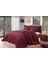 Yatak Örtüsü Seti Perla Bordo Tek Kişilik 1
