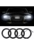 Audi A3 A4 A5 A6 Önpanjur LED Logo Mavi Renk 2