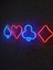 İskambil Poker Neon Şekiller Neon Tabela Dekoratif Aydınlatma 4