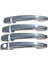 Peugeot 207 2006- 2012 Krom Kapı Kolu Paslanmaz Çelik 1