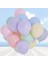 Macaron Soft Balon Karışık Renk 12 Inç 10 Adet 2