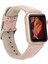 Apple Watch Uyumlu Deri Kordon 42-44-45MM Nu2 Pembe 1