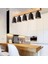 Modern Metal Iskandinav Minimalist Ahşap Avize 1