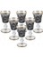 Black Zebra Kahve Yanı 6 Lı Set 1