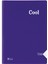 Cool A4 72 Yaprak Kareli Pp Kapak Spiralli Defter 1