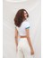Desenli Crop T-Shirt 5