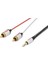 84542 2.5 Metre Audio Adapter Cable 3.5mm Jack - 2 x Rca Stereo 1
