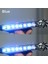 Rüzgar Enerjisi İle Çalışan Oto Mavi Led Çakar Lamba ( 2 Li Set ) 2