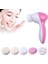 5 In 1 Pilli Yüz Temizleme,Masaj Ve Peeling Fırça Seti 3