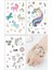 Flash Tattoos Unicorn Geçici Dövme Seti 2