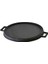 Yuvarlak Griddle Çift Yönlü Izgara Tava 34 cm 2