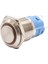16A-G1-E 16MM Çıkık Yaylı Işıklı Metal Buton - Sarı 1
