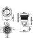 22B-P1-E 22MM Düz Yaylı Işıklı Metal Buton - Yeşil 3