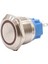 22B-P1Z-E 22MM Düz Anahtarlı Işıklı Metal Buton - Kırmızı 1