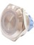 30B-P1Z-E 30MM Düz Anahtarlı Işıklı Metal Buton - Beyaz 1
