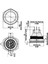 28B-P1Z 28MM Düz Anahtarlı Metal Buton 3
