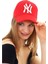 Kırmızı Cap Beyaz Nakışlı Unisex Erkek Kadın Şapka cp220 1