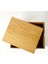 280x360x195 mm Geçme Kapak Meşe Kutu - Büyük Ahşap Sandık Kutu 4