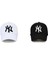 Ny Newyork Yankees 2 Adet Yazlık Siyah Şapka Kep 1