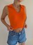 Enna Kolsuz Yaka Detay Crop Bluz 2