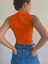 Enna Kolsuz Yaka Detay Crop Bluz 3