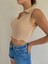 Enna Kolsuz Yaka Detay Crop Bluz 2