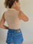 Enna Kolsuz Yaka Detay Crop Bluz 4