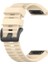 Garmin Forerunnner 935 - 945 Için Quick Fit Özellikli Silikon Kordon Kayış Krem 1