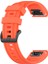 Garmin Fenix 5s - 5s Plus Için Quick Fit Özellikli Silikon Kordon Kayış Nektarin 1