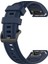 Garmin Fenix 5s - 5s Plus Için Quick Fit Özellikli Silikon Kordon Kayış Lacivert 1