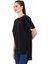 Merılyn Kadın T-Shirt Siyah Siyah Tişört Kadın Tişört 2