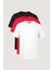 Metalıc Erkek Çok Renkli T- Shirt Regular Fit Rahat Kesim Bisiklet Yaka 3'lü Basic Tişört Paketi 1