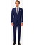 Erkek Lacivert Klasik Çift Yırtmaç Takım Elbise 1