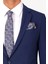 Erkek Lacivert Klasik Çift Yırtmaç Takım Elbise 4