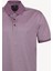 Erkek Gül Kurusu Regular Fit Desenli Polo Yaka Tshirt 2