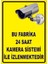 Çağ Ajans Bu Fabrika 7/24 Kamera Sistemi ile Izlenmektedir 3mm Dekota Uyarı Levhası 35X50 cm 1