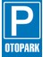 Çağ Ajans Otopark Kendinden Yapışkanlı 3mm Dekota Uyarı Levhası 50X70 cm 1
