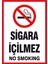 Çağ Ajans Sigara Içilmez (No Smoking) . Sticker 25X35 cm Etiket 1