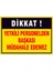 Çağ Ajans Dikkat ! Yetkili Personelden Başkası Müdahale Edemez. Sticker 17X25 cm Etiket 1