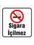 Çağ Ajans Sigara Içilmez 3 mm Dekota Uyarı Levhası 12X12 cm 1