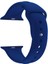 Apple Watch Se Için 44 mm Small Beden(S/m Size) Spor Silikon Kordon(54 Farklı Renk) Lacivert 1